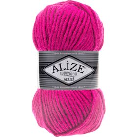Alize 149 Fuşya Superlana Maxi Örgü İpi