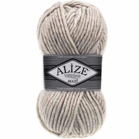Alize 152 Bej Melanj Superlana Maxi Örgü İpi