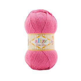 Alize 157 canlı Pembe 5'li Şekerim Bebe El Örgü İpi