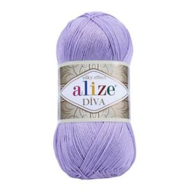 Alize 158 Diva Hazare Çiçeği 100 gr Örgü İpi