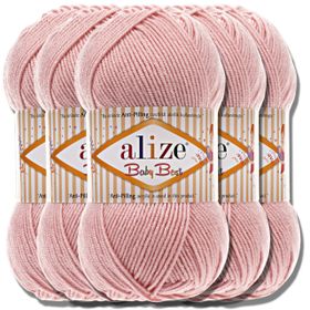 Alize 161 Baby Best Pudra 100 gr El Örgü İpi