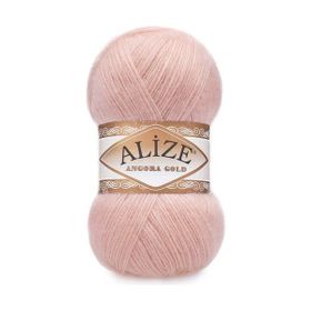 Alize 161 pudra 5'li Angora Gold Simli El Örgü İpi