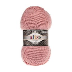 Alize 161 pudra 5'li Angora Gold Simli El Örgü İpi