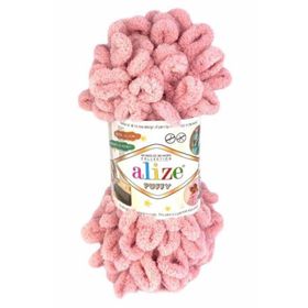 Alize 161 Pudra Puffy El Örgü İpi