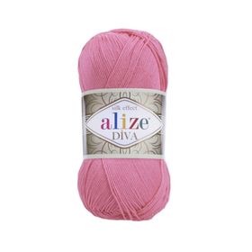 Alize 178 Koyu Pembe 5'li Diva El Örgü İpi