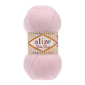 Alize 184 Pudra Pembe Baby Best El Örgü İpi
