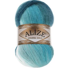 Alize 1892 Angora Gold Batik 100 gr Örgü İpi