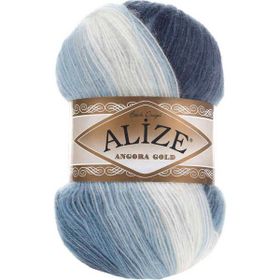 Alize 1899 5'li Angora Gold Batik El Örgü İpi