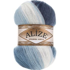 Alize 1899 5'li Angora Gold Batik El Örgü İpi