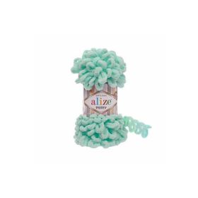 Alize 19 açık Mint 5'li Puffy El Örgü İpi