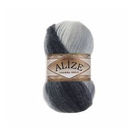 Alize 1900 Angora Gold Batik 100 gr El Örgü İpi