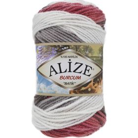 Alize 1984 Burcum Batik Ada Çayı 5 Adet El Örgü İpi