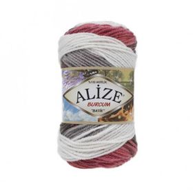Alize 1984 Burcum Batik Ada Çayı 5 Adet El Örgü İpi
