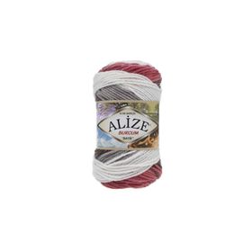 Alize 1984 Burcum Batik Ada Çayı 5 Adet El Örgü İpi