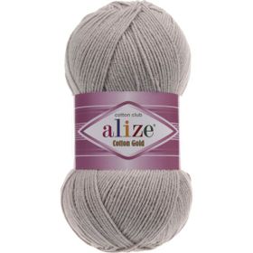 Alize 200 açık Gri 5'li Cotton Gold Fine Baby El Örgü İpi