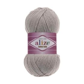 Alize 200 açık Gri 5'li Cotton Gold Fine Baby El Örgü İpi