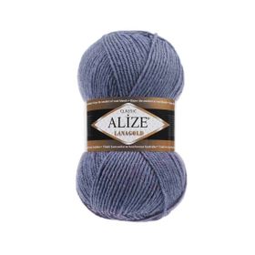 Alize 203 Denim Melanj Lanagold El Örgü İpi