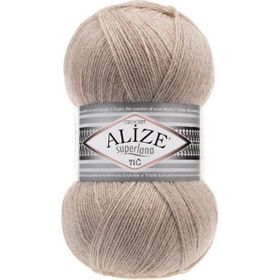 Alize 207 Açık Kahve Superlana 100 gr Örgü İpi