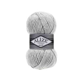 Alize 208 Açık Gri Melanj Superlana Maxi 100 gr Örgü İpi