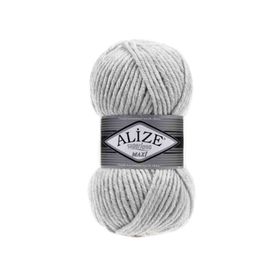 Alize 208 Açık Gri Melanj Superlana Maxi 100 gr Örgü İpi