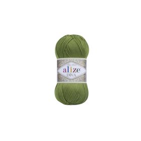 Alize 210 Diva 5 Adet Yeşil Örgü İpi