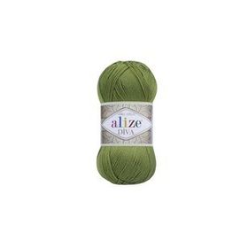 Alize 210 Diva 5 Adet Yeşil Örgü İpi