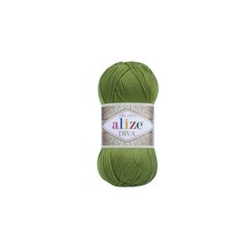 Alize 210 Diva 5 Adet Yeşil Örgü İpi