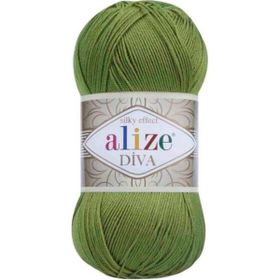Alize 210 Diva 5 Adet Yeşil Örgü İpi