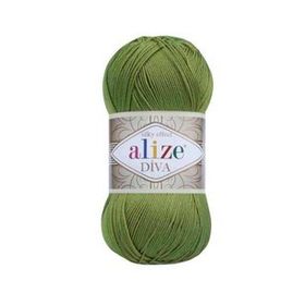 Alize 210 Yeşil Diva El Örgü İpi