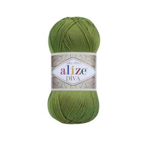 Alize 210 Yeşil Diva El Örgü İpi
