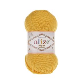 Alize 216 Koyu Sarı 50 gr Cotton Gold Hobby El Örgü İpi