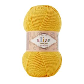 Alize 216 Sarı Cotton Gold Pratica El Örgü İpi