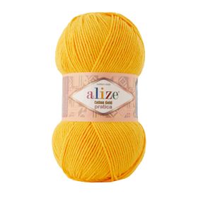 Alize 216 Sarı Cotton Gold Pratica El Örgü İpi