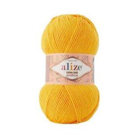 Alize 216 Sarı Cotton Gold Pratica El Örgü İpi