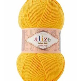 Alize 216 Sarı Cotton Gold Pratica El Örgü İpi