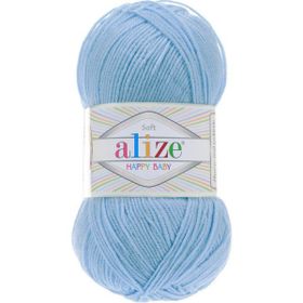 Alize 218 bebe Mavi 5'li Puffy Fine El Örgü İpi
