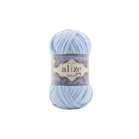 Alize 218 Bebe Mavi Velluto 100 gr El Örgü İpi