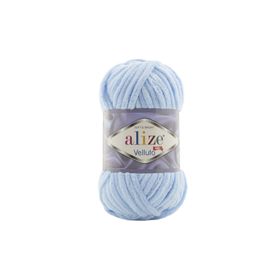 Alize 218 Bebe Mavi Velluto 100 gr El Örgü İpi