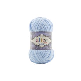 Alize 218 Bebe Mavi Velluto 100 gr El Örgü İpi