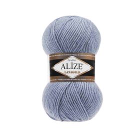 Alize 221 Açık Denim Melanj Lanagold El Örgü İpi