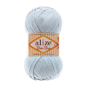 Alize 224 açık Gri 5'li Baby Best El Örgü İpi