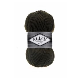 Alize 241 Koyu Orman 5'li Süperlana Maxi El Örgü İpi