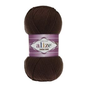 Alize 26 Kahverengi Cotton Gold Amigurumi Örgü İpi