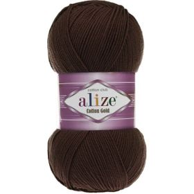 Alize 26 Kahverengi Cotton Gold Amigurumi Örgü İpi