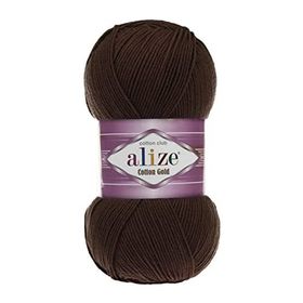 Alize 26 Kahverengi Cotton Gold Amigurumi Örgü İpi
