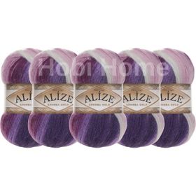 Alize 2630 Angora Gold Batik 5 Adet El Örgü İpi