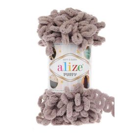 Alize 268 Taş 5'li Puffy El Örgü İpi