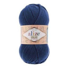 Alize 279 Gece Mavisi Cotton Gold Pratica El Örgü İpi