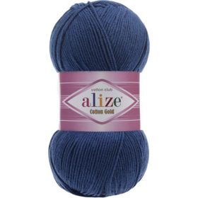 Alize 279 Gece Mavisi Cotton Gold Pratica El Örgü İpi