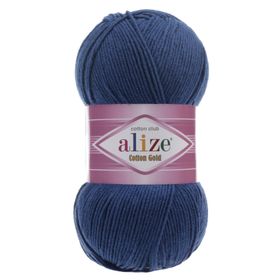 Alize 279 Gece Mavisi Cotton Gold Pratica El Örgü İpi